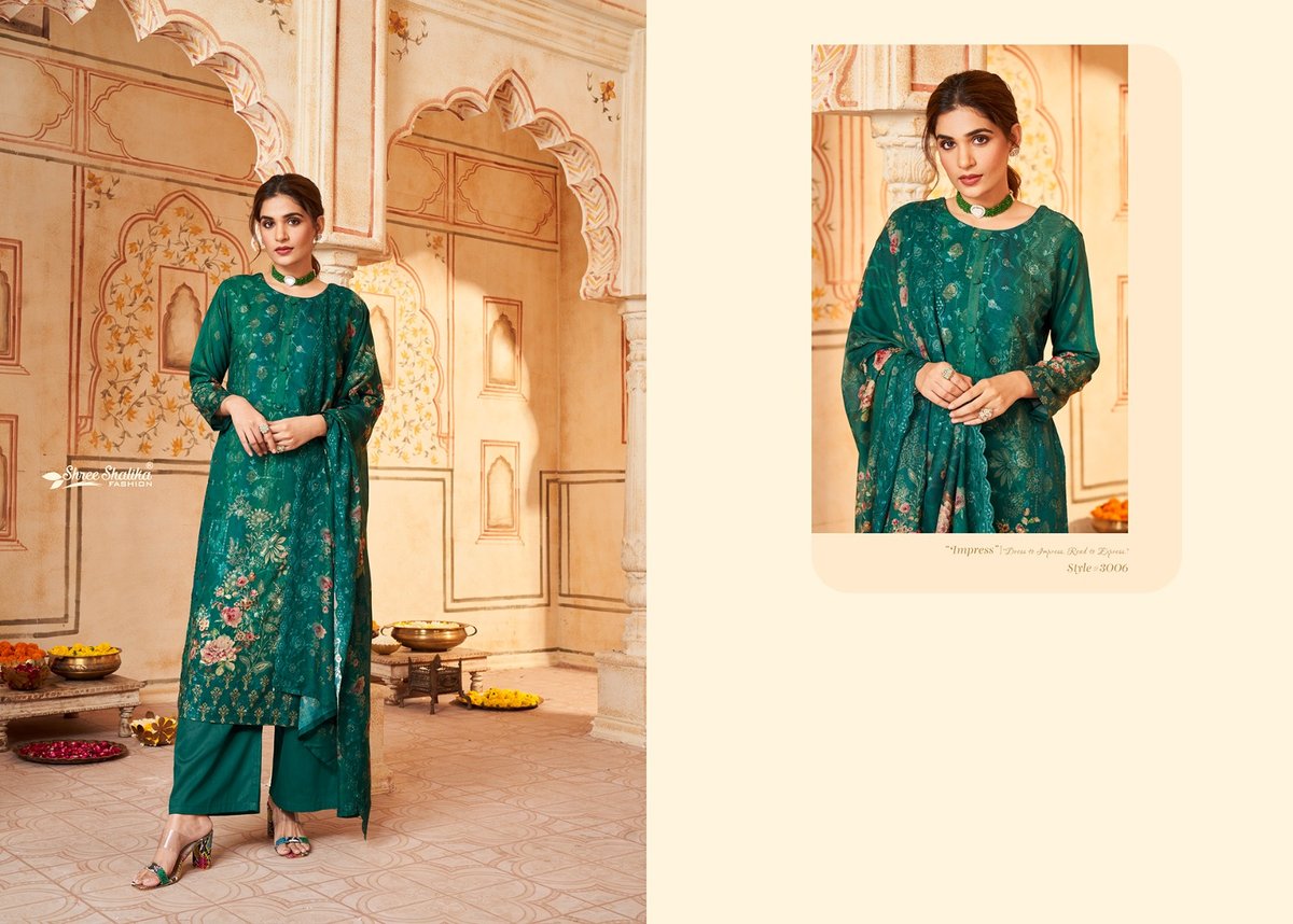 SHREE SHALIKA FASHION MAHJABEEN VOL-03 3001 TO 3008 6