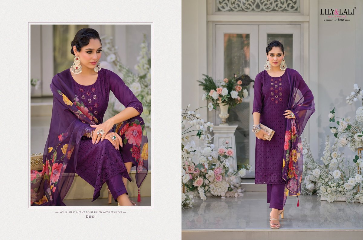 LILY & LALI KARACHI 15101 TO 15106 1