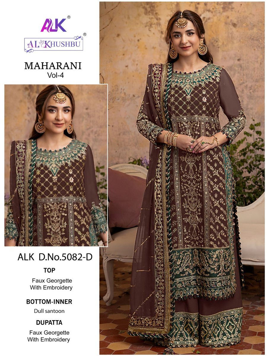 AL KHUSHBU MAHARANI VOL-4 5082-A TO 5082-D 4