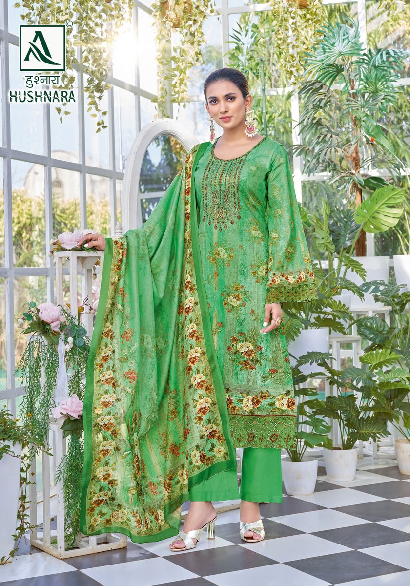 ALOK SUIT HUSHNARA H-1236-001 TO H-1236-010 10
