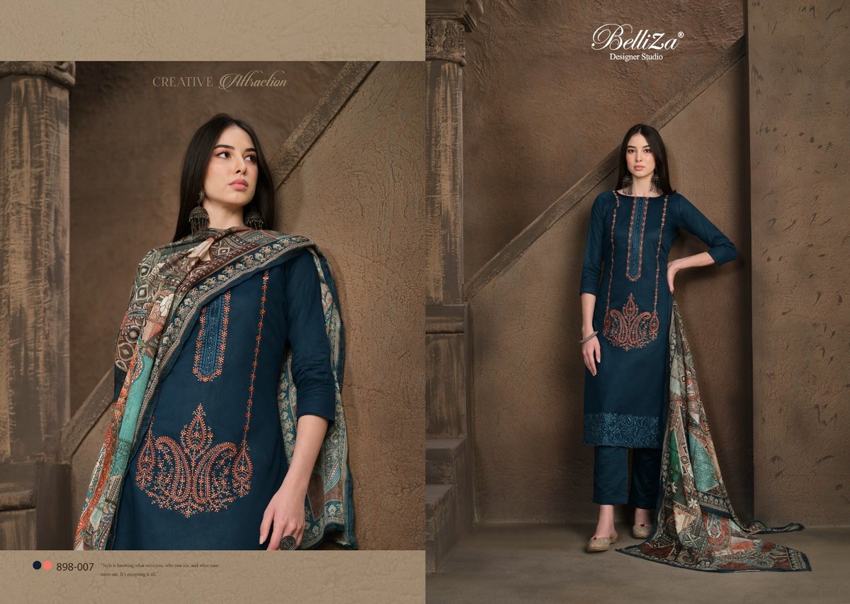 BELLIZA DESIGNER JASHN E ISHQ VOL-4 898-001 TO 898-008 7
