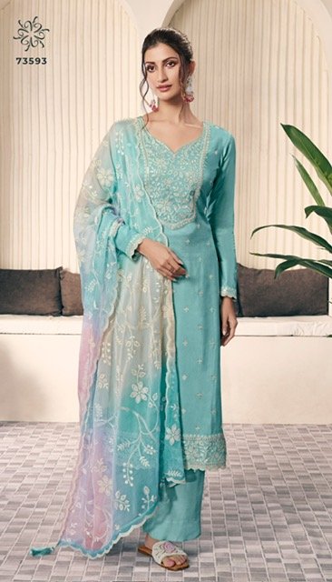 VINAY FASHION KULEESH OMBRE 73591-73594 3