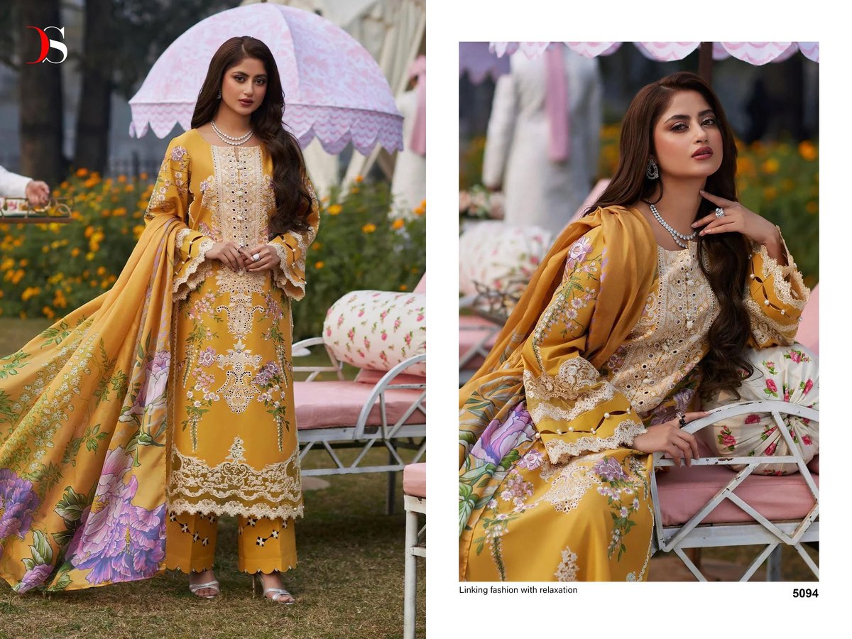 DEEPSY SUITS MARIA.B EMBROIDERED LAWN - 24 5091 TO 5096 4