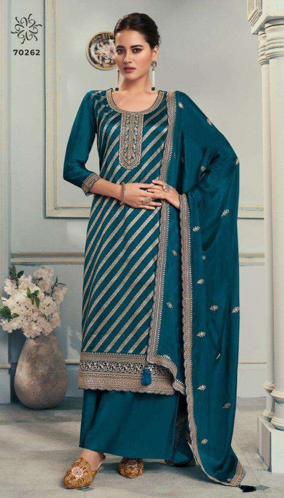 VINAY FASHION KULEESH SILKY VOL-03 70261 TO 70264 2