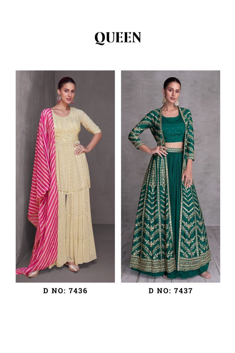 GULKAYRA DESIGNER QUEEN 7434-7437 6