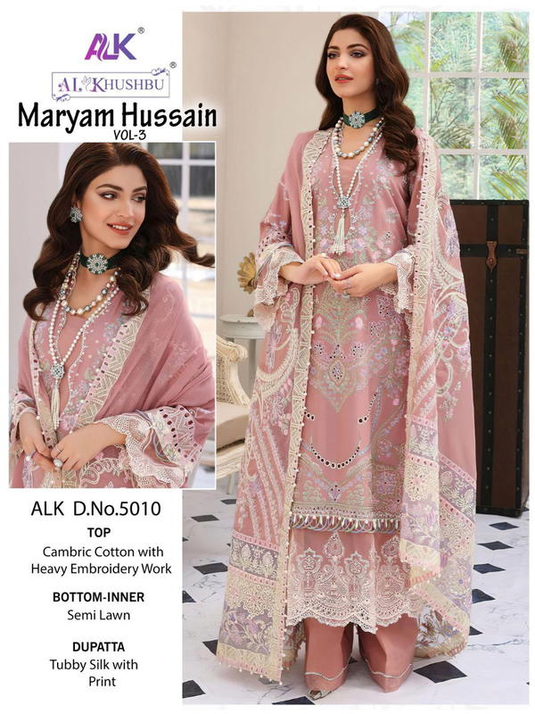 AL Khushbu Maryam Hussain Vol-3 5010-5013 Series