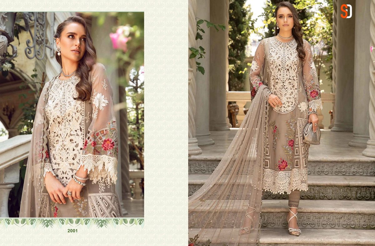 SHRADDHA DESIGNER MARIA.B LAWN VOL-2 2001 TO 2006 1