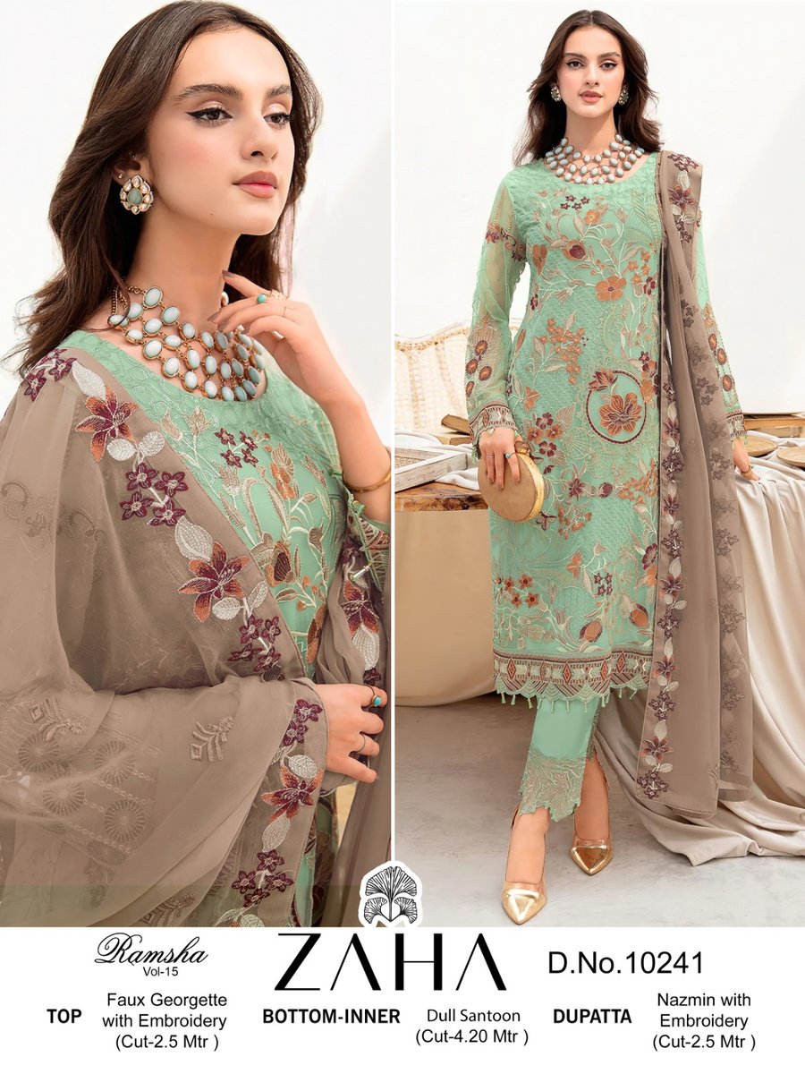 ZAHA RAMSHA VOL-15 10240 TO 10243 2