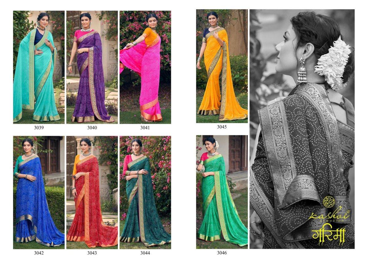 KASHVI CREATION GARIMA 3039 TO 3046 9