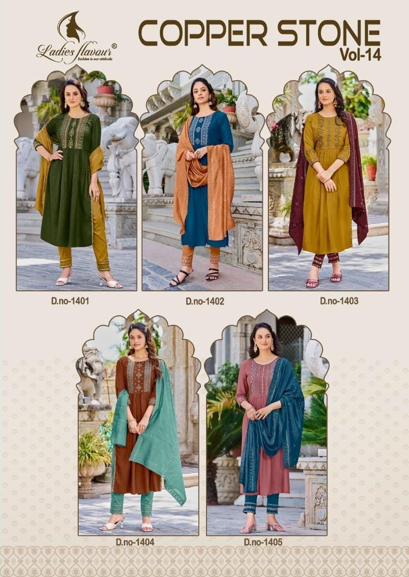 Ladies Flavour Copper Stone Vol-14 1401-1405 Series 6