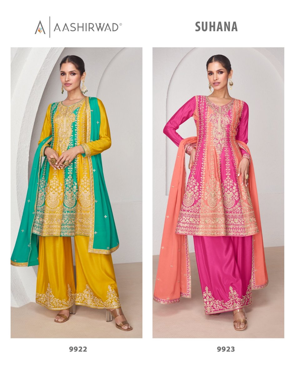 AASHIRWAD CREATION SUHANA 9922 TO 9923 3