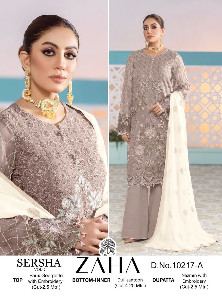 Zaha Sersha Vol-2 10217 Colors 1