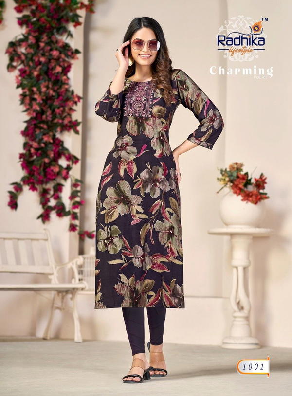Radhika Lifestyle Charming Vol-1 1001-1008 Series