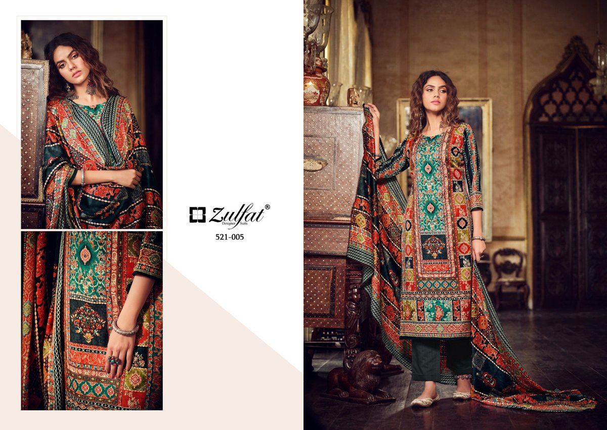 Zulfat Designer Rehnuma 521-001 to 521-008 Series 5
