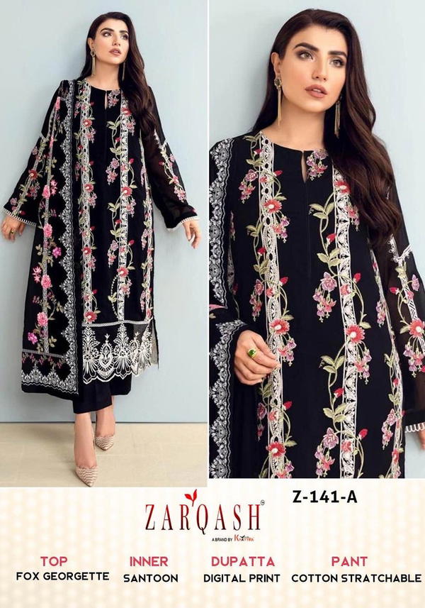 Zarqash Ready Made Collection Z-141 Design