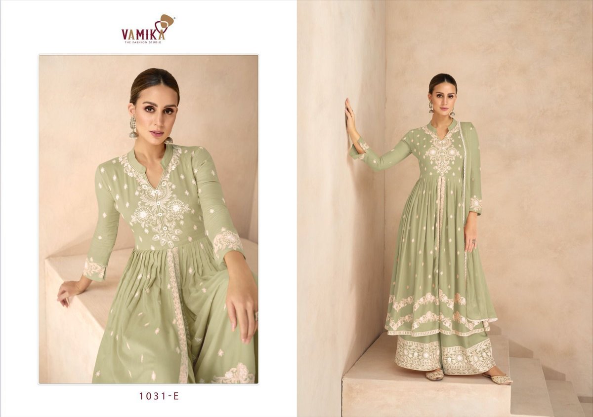 VAMIKA LAKHNAVI VOL-6-GOLD 1031-A TO 1031-E 5