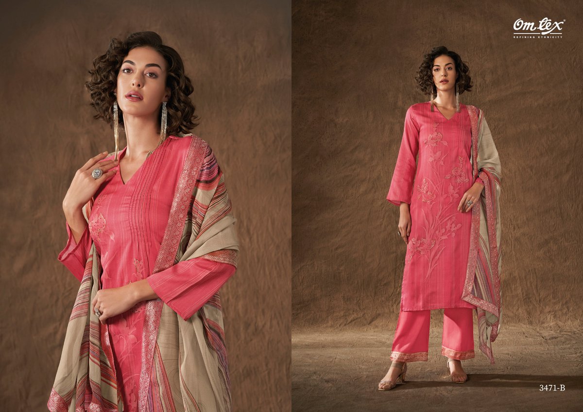 OM TEX SHREYA 3471-A TO 3471-D 2