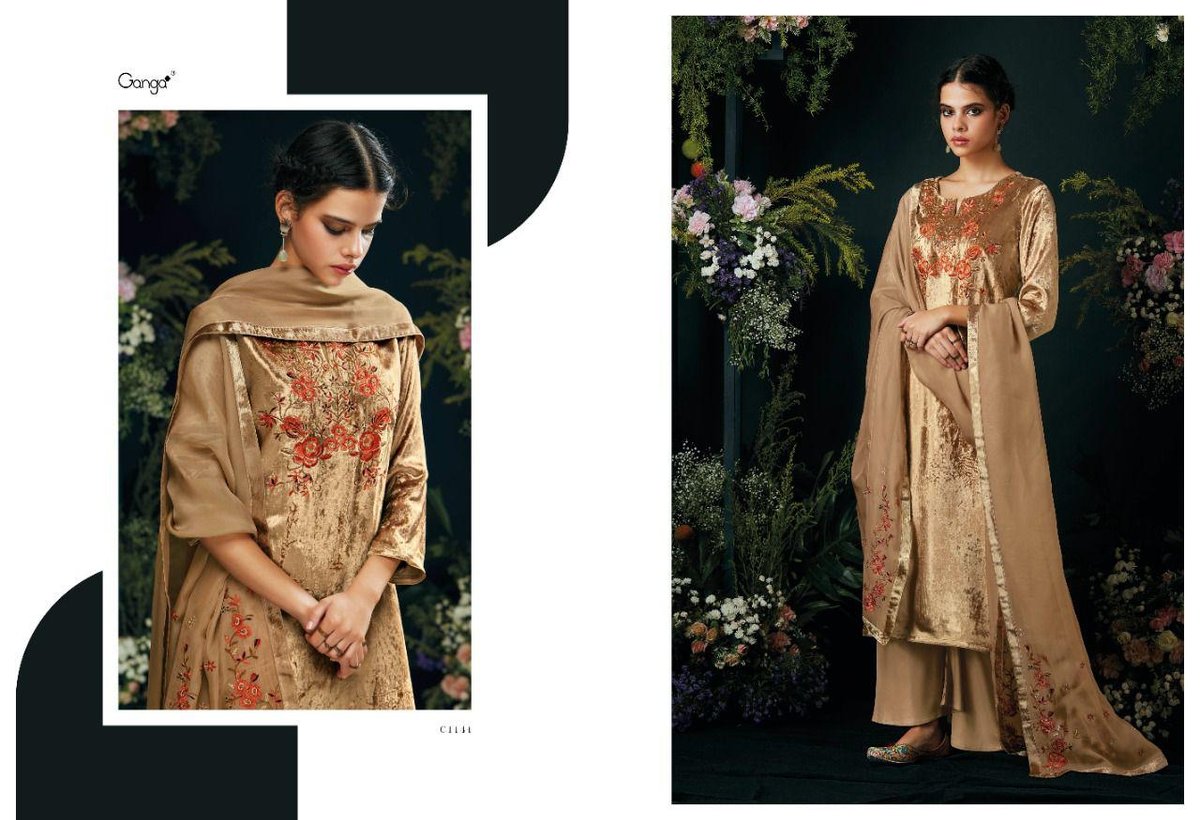 Ganga The Vintage Blossom 1139-1144 Series . 6