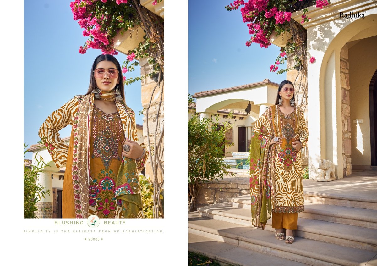 RADHIKA FASHION AZARA ARIAA 90001 TO 90006 5