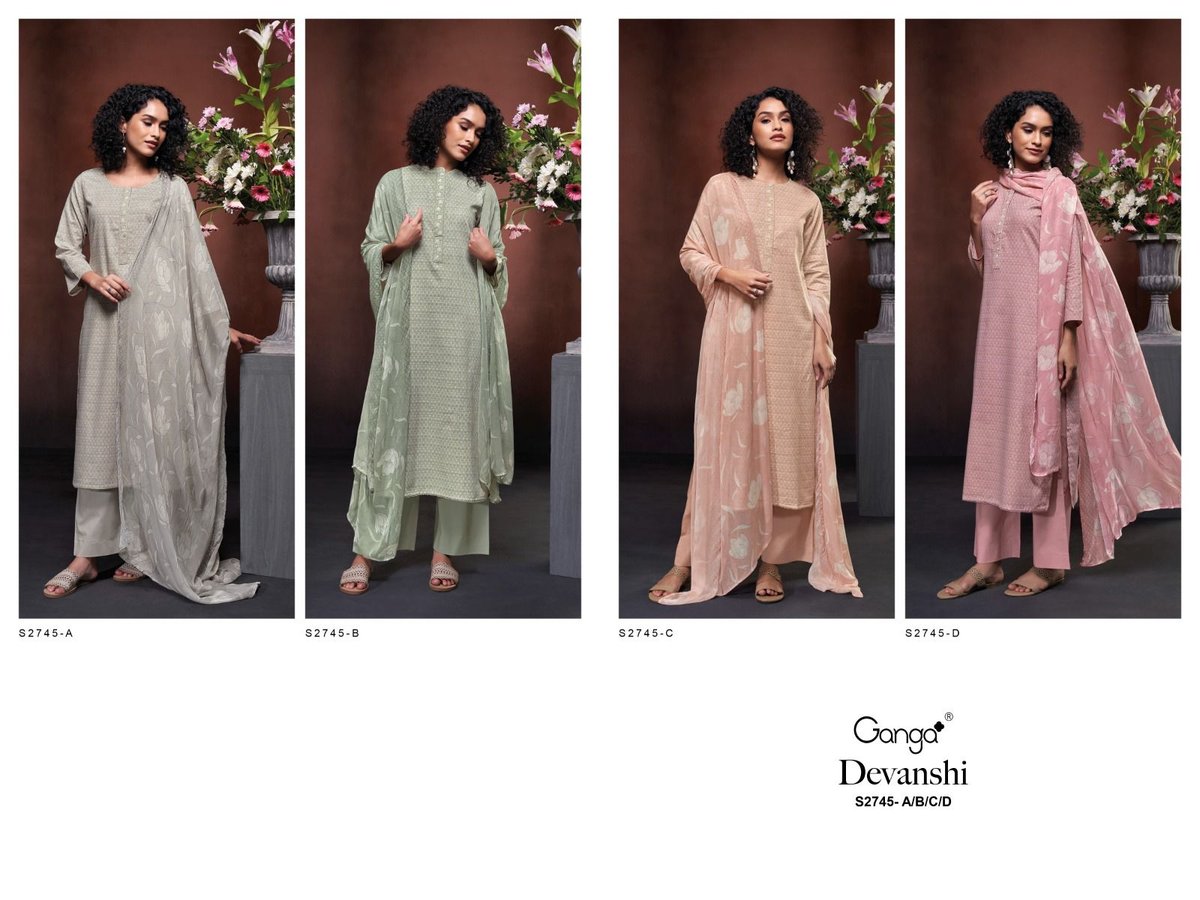 GANGA DEVANSHI S-2745-A TO S-2745-D 5