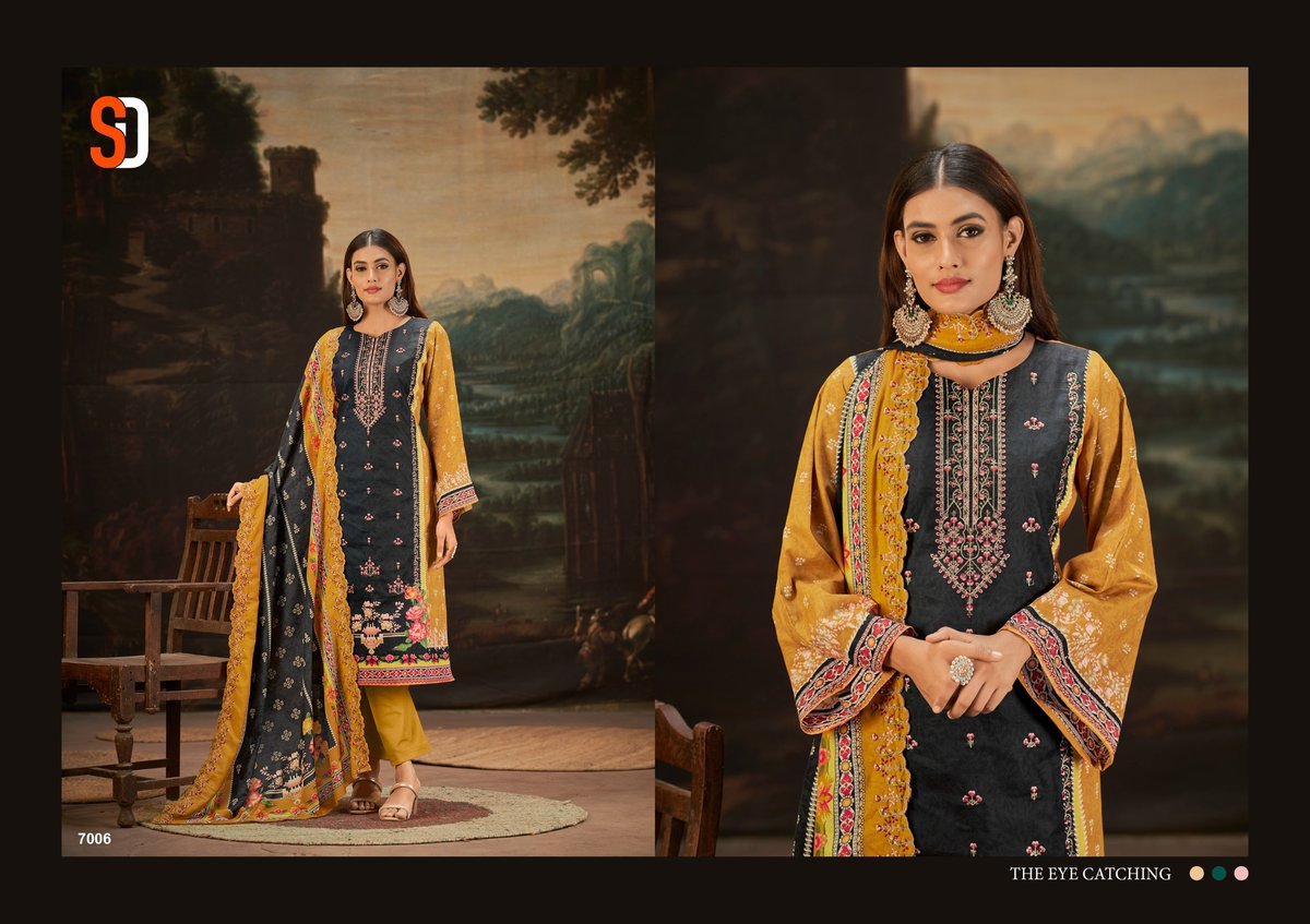 SHARADDHA DESIGNER BIN SAEED VOL-7 7001 TO 7008 6