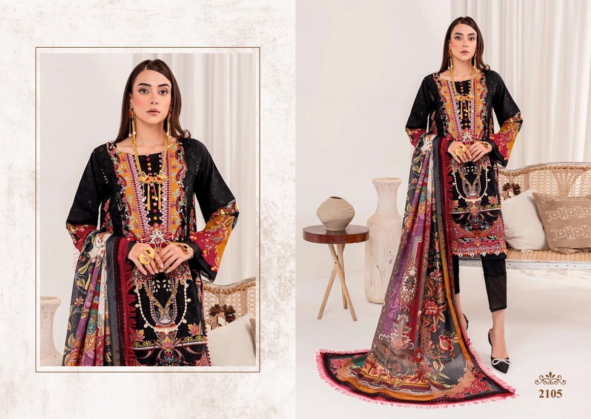 MAJESTY COTTON QUINE 2101 TO 2108 5