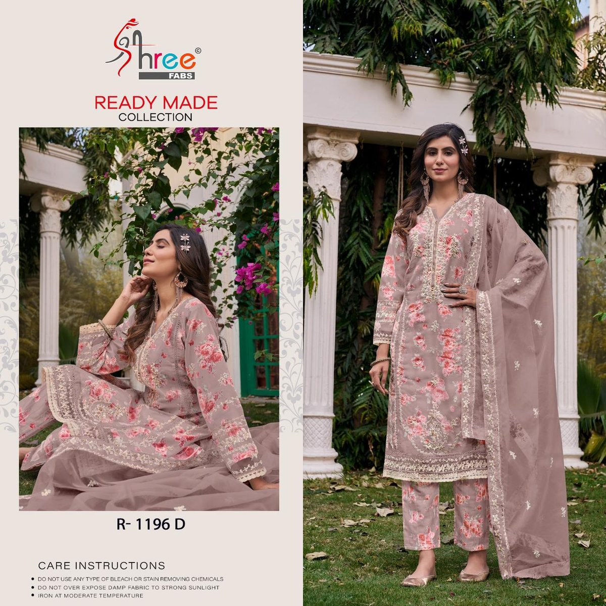 SHREE FAB READY MADE COLLECTION R-1196-A TO R-1196-D 4