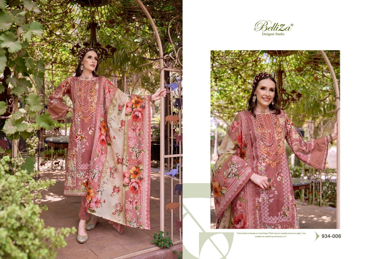 BELLIZA DESIGNER NAIRA VOL-59 934-001 TO 934-008 6