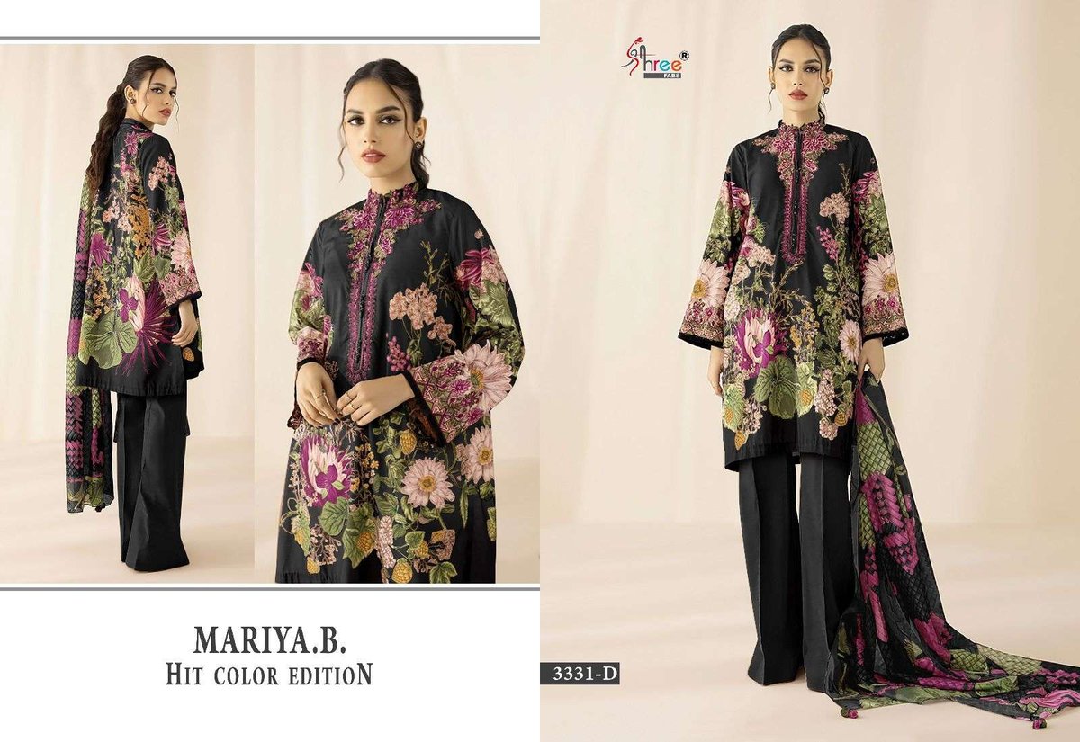 Shree Fab Maria B 3331 Hit Colour Edition 7