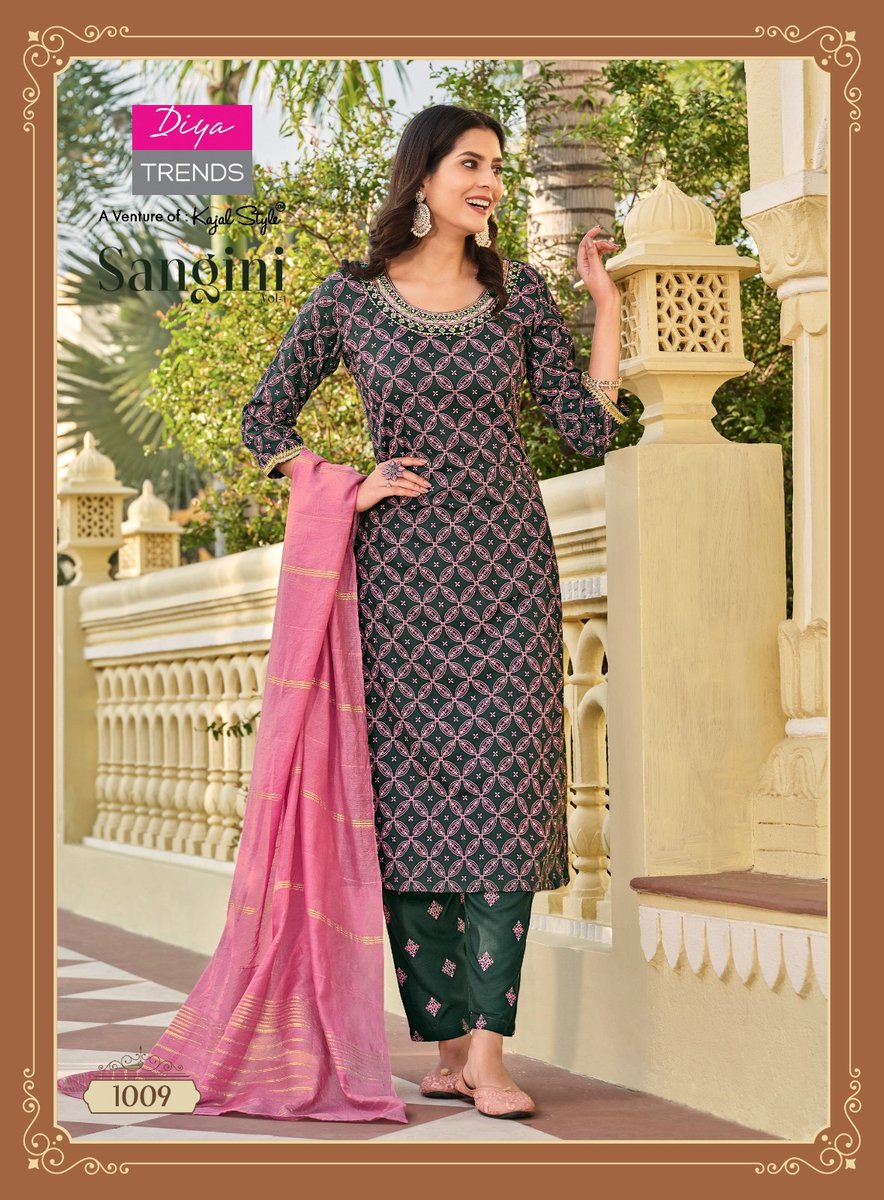 DIYA TRENDZ SANGINI VOL-1 1001 TO 1010 9
