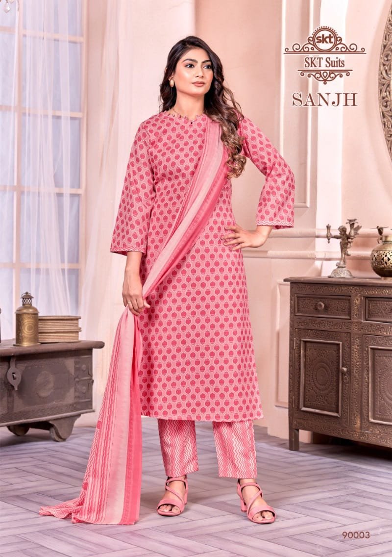 SKT SUITS SANJH 90001 TO 90012 3