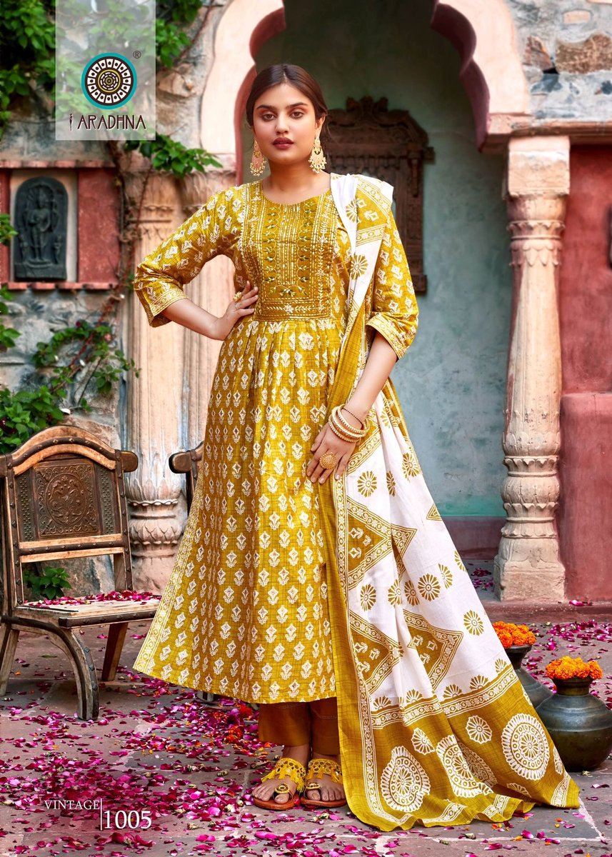 Aradhna Fashion Vintage Vol-1 1001-1008 Series 5