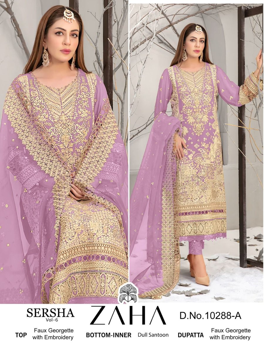 ZAHA SERSHA VOL-6 10288-A TO 10288-D 1