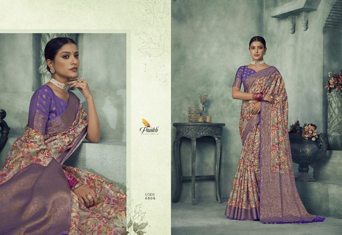 Pankh Creation Navyaa Silk 6801-6808 Series 7