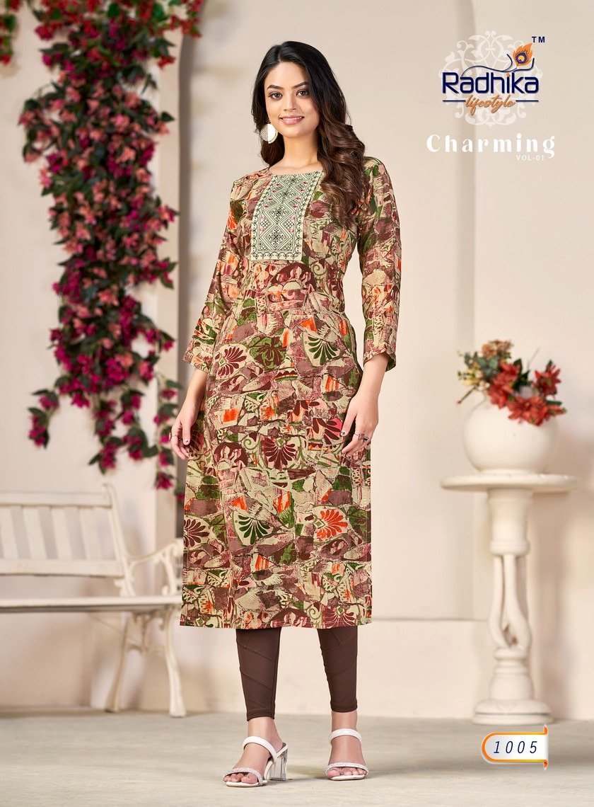 Radhika Lifestyle Charming Vol-1 1001-1008 Series 5