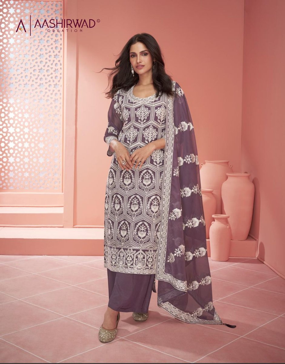 AASHIRWAD CREATION GULKAND RAABTA 9890 TO 9893 4