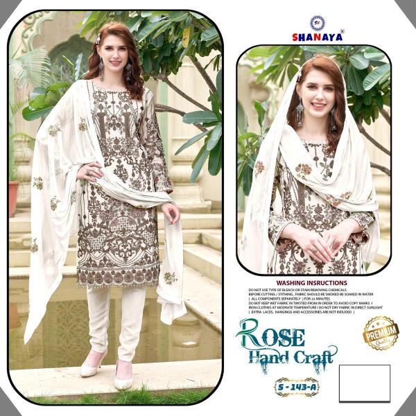 SHANAYA ROSE HAND CRAFT S-143-A TO S-143-D