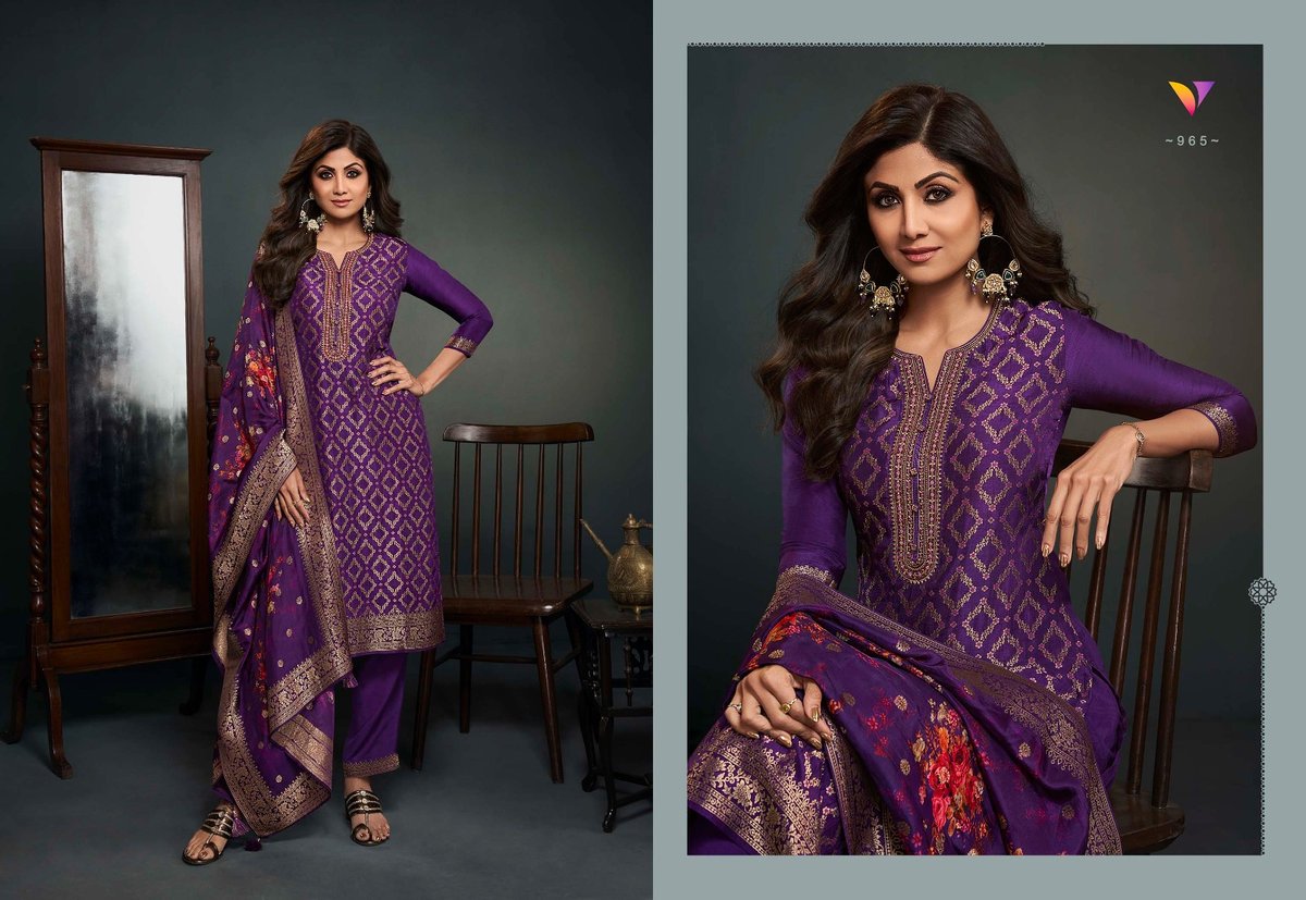 Viradi Fashion Vatsam Shilpa Vol-9 961-965 Series 5