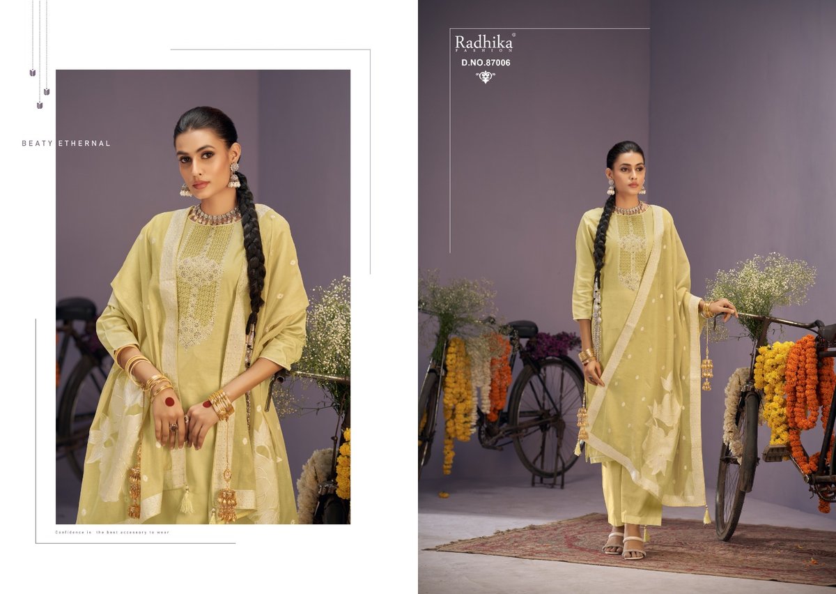 RADHIKA FASHION AZARA CYCLE 87001 TO 87006 6