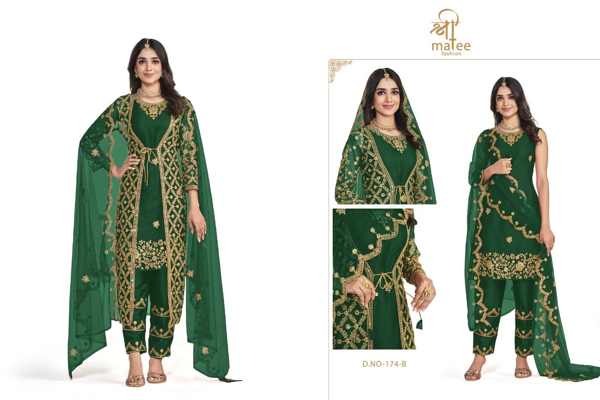 SHREEMATEE FASHION MIRROR VOL-15 174-A TO 174-E 2