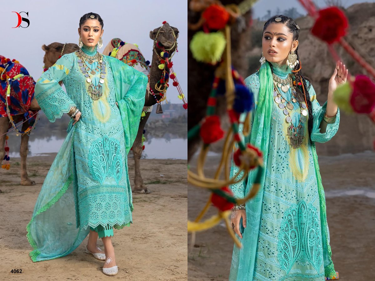 DEEPSY SUITS ADAN LIBAS LAWN 24 4061 TO 4066 2