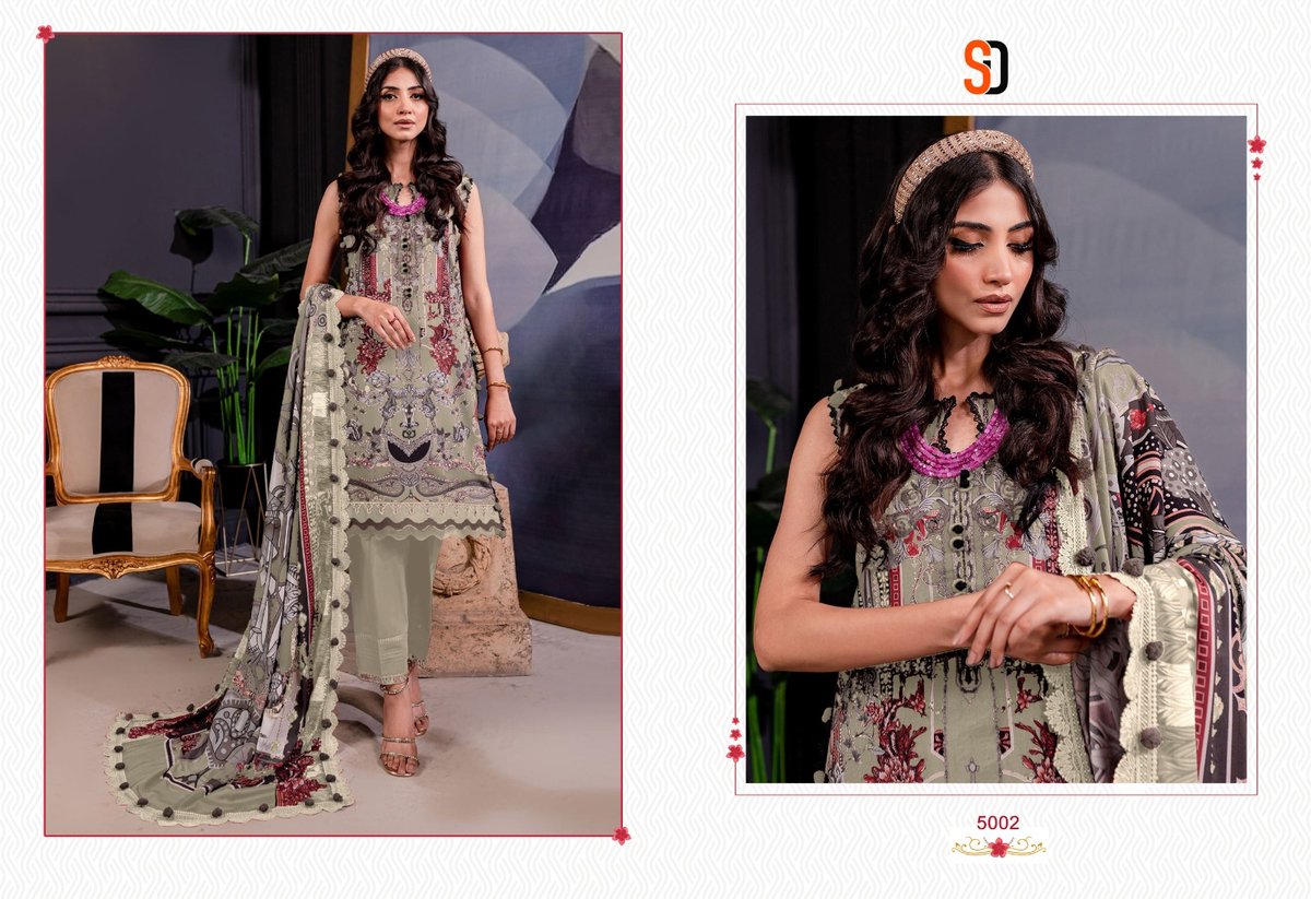 SHARADDHA DESIGNER BLISS VOL-05 5001 TO 5006 2