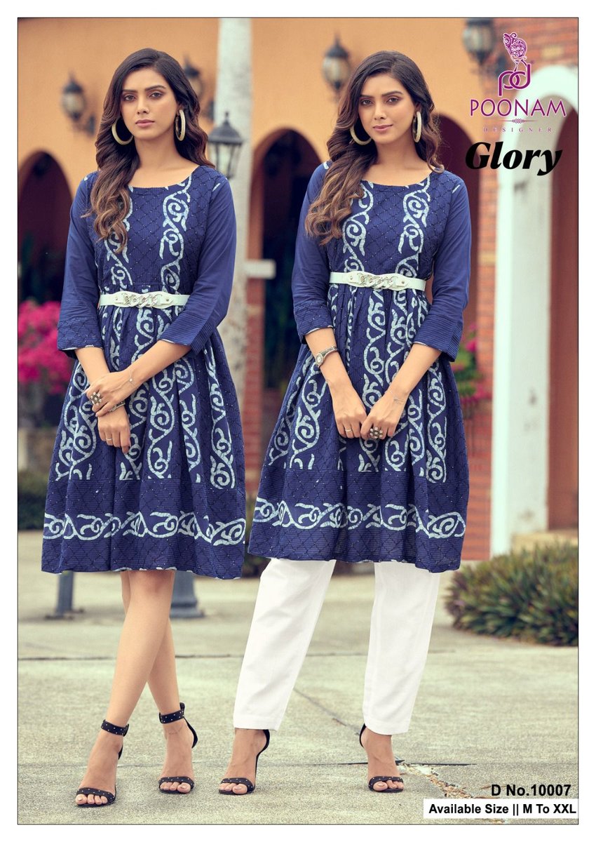 POONAM DESIGNER GLORY 10001 TO 10008 7
