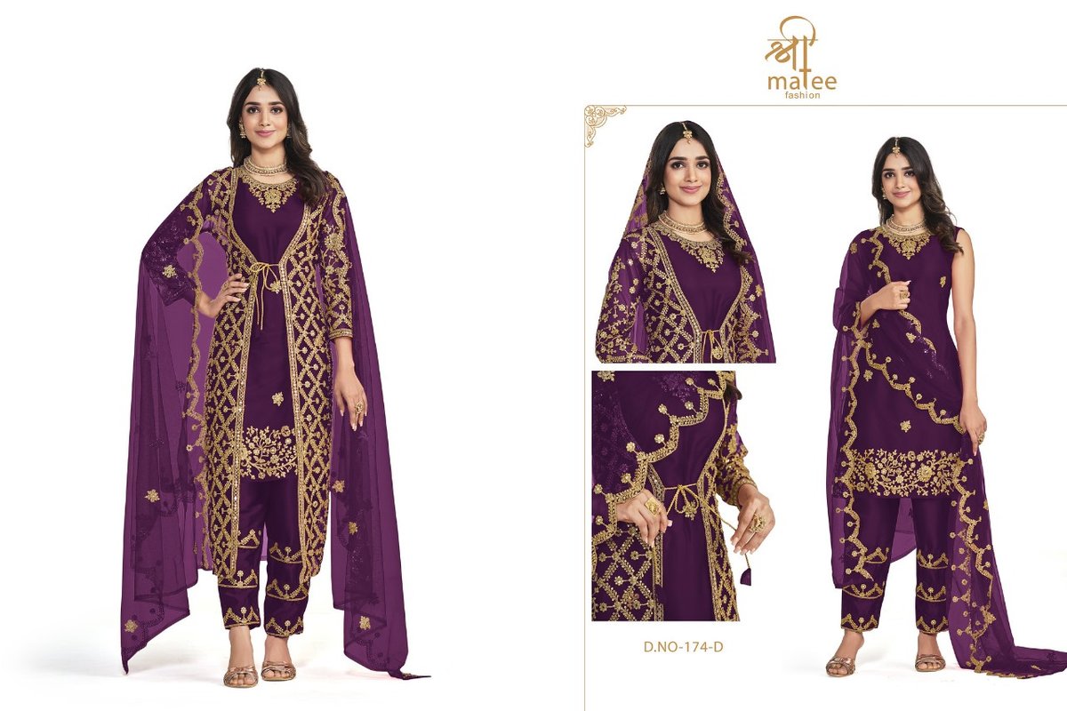 SHREEMATEE FASHION MIRROR VOL-15 174-A TO 174-E 3