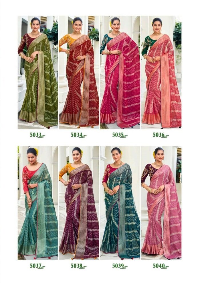 5D DESIGNER ABHIJEET - 2 5033 TO 5040 9