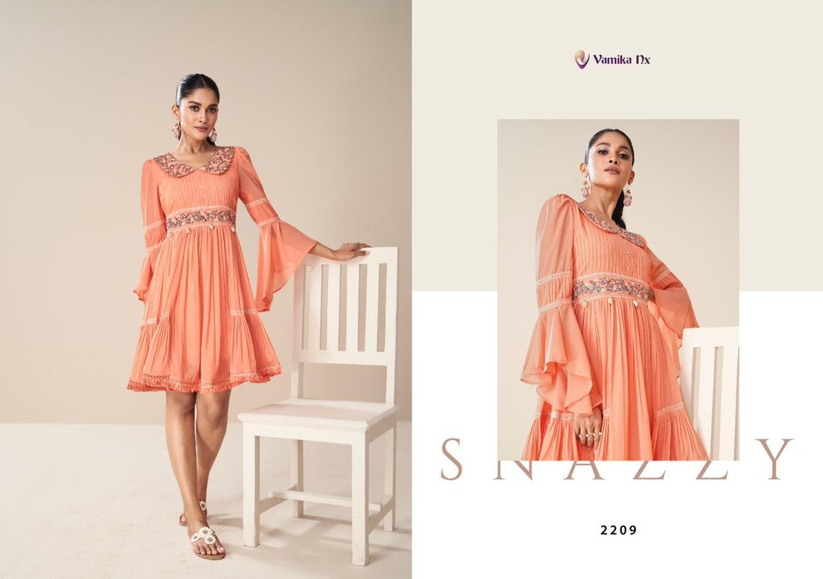 Vamika Nx Tunic Vol-2 2207-2212 Series 3
