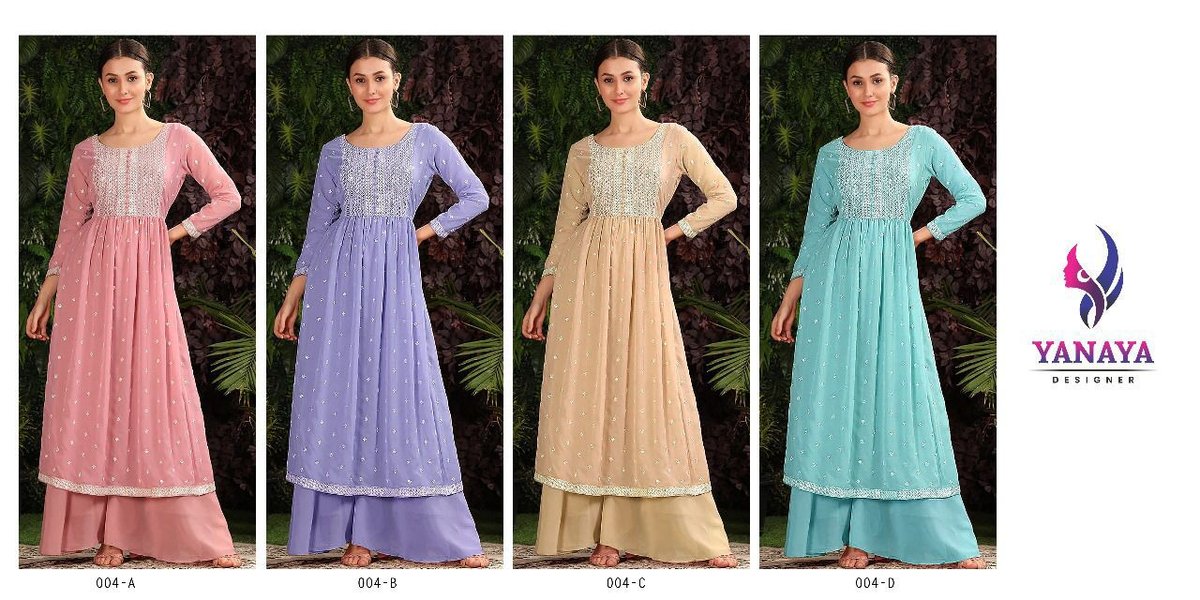 YANAYA DESIGNER 004-A TO 004-D 5