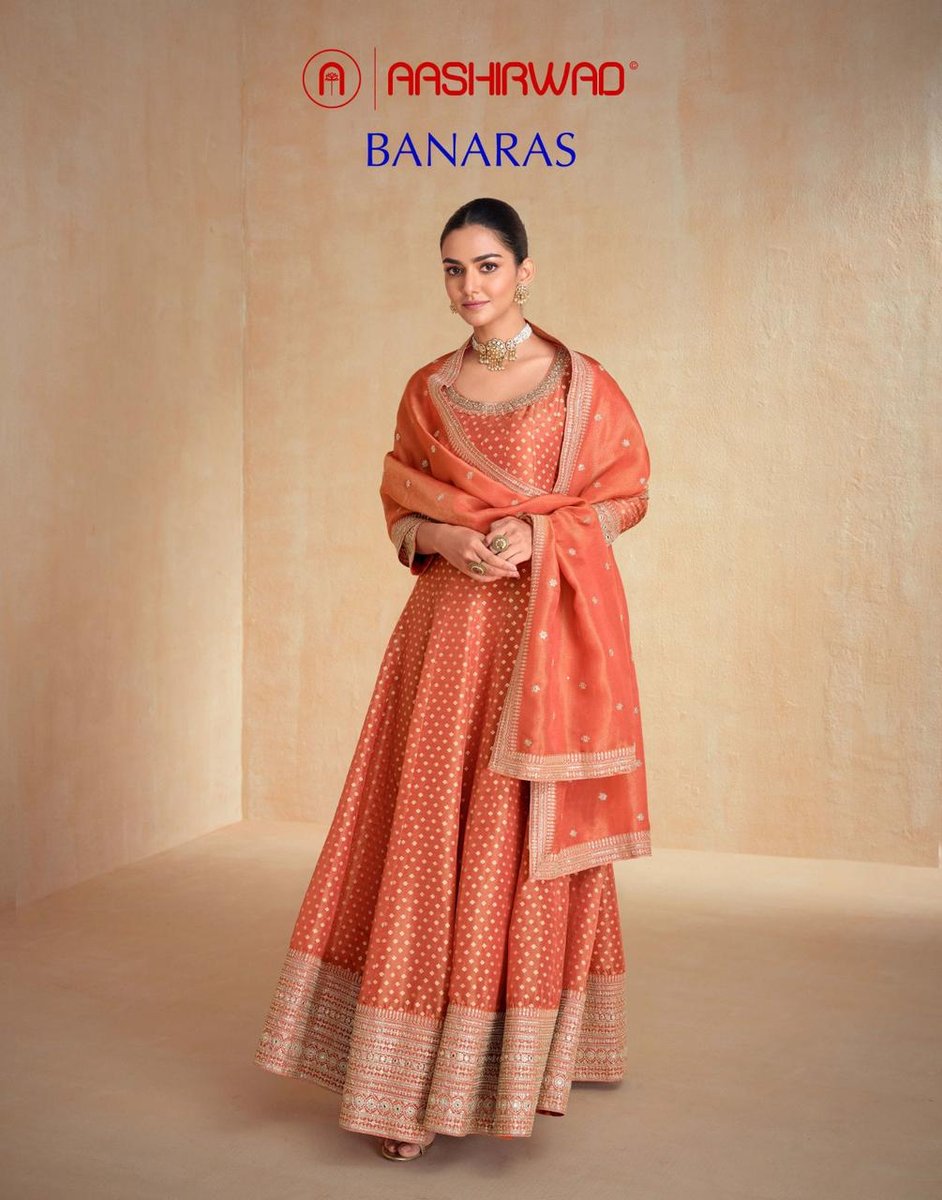 AASHIRWAD CREATION BANARAS 10215-10216 2