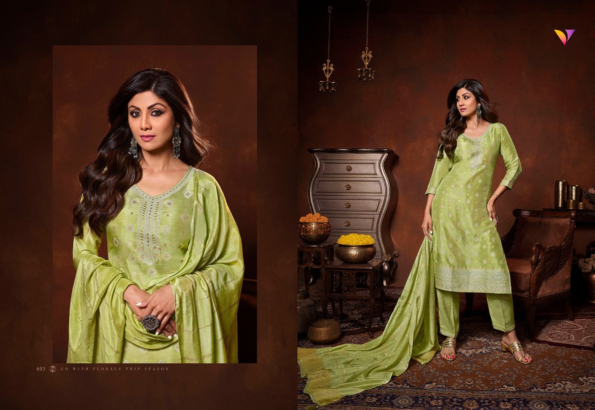 Viradi Fashion Vatsam Shilpa Vol-6 601-604 Series 3