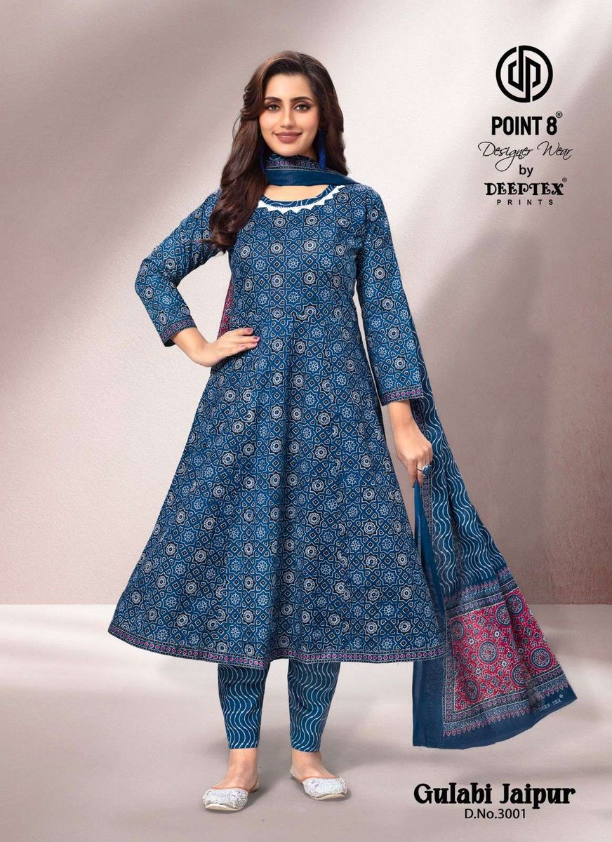 DEEPTEX GULABI JAIPUR VOL-3 3001-3008 SERIES 7